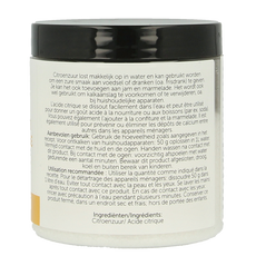 Jacob Hooy Citroenzuur pot 200.00 Gram