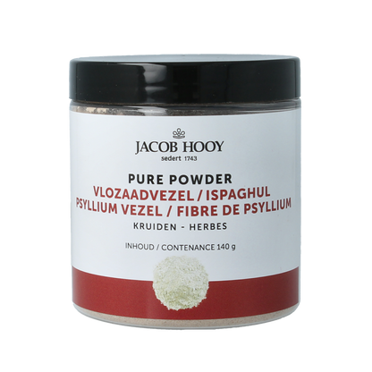 Jacob Hooy Pure Powder vlozaadvezels 140.00 Gram