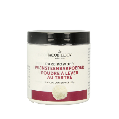 Jacob Hooy Wijnsteenbakpoeder 125.00 Gram