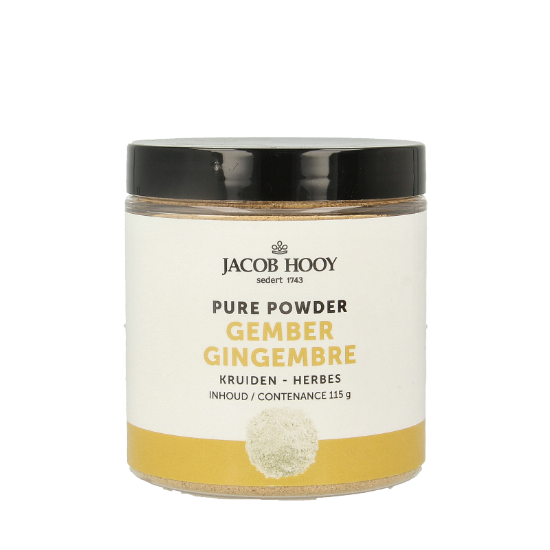 Jacob Hooy Pure powder gember  115 Gram