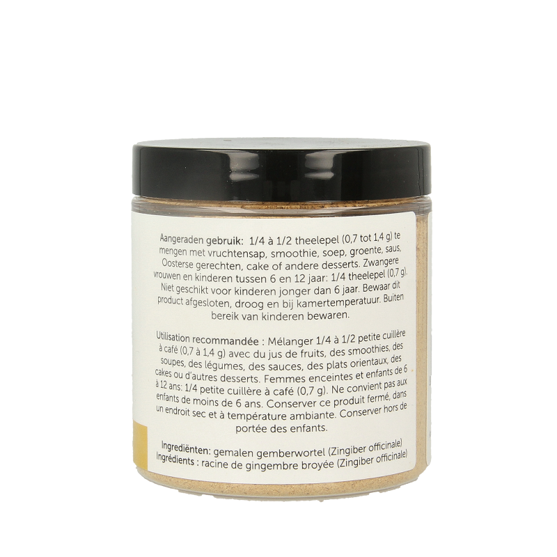 Jacob Hooy Pure powder gember  115 Gram