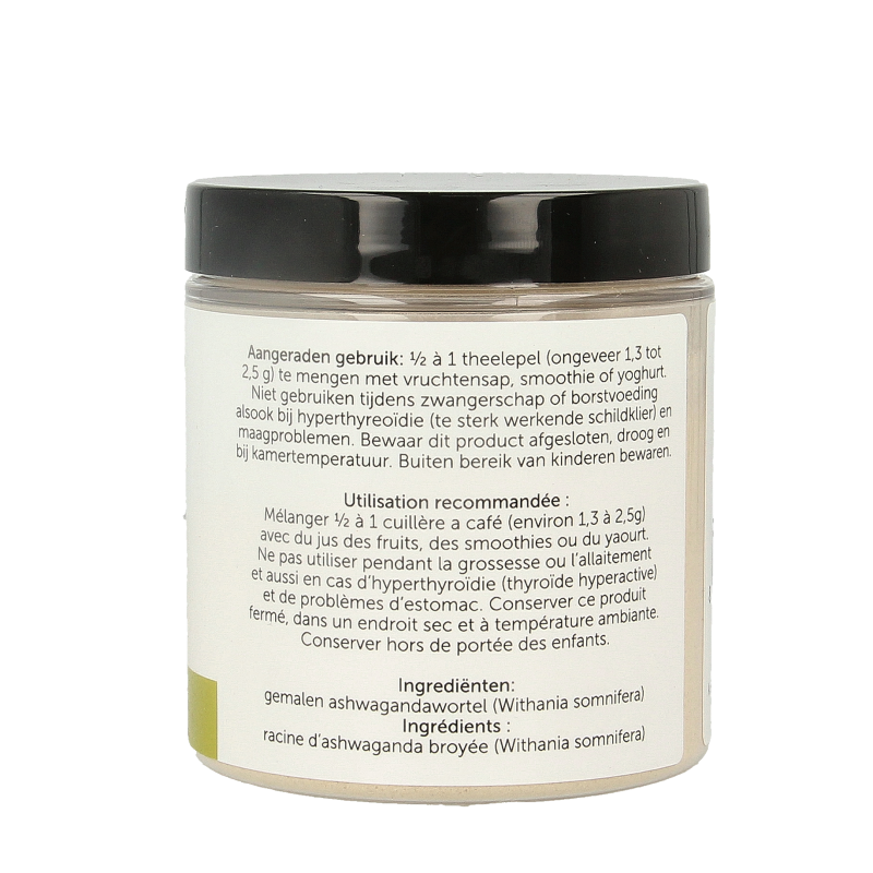 Jacob Hooy Pure powder ashwaganda 90 Gram