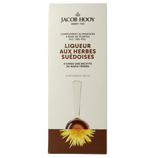 Jacob Hooy Zweedse kruidenbitter groot 500 Milliliter