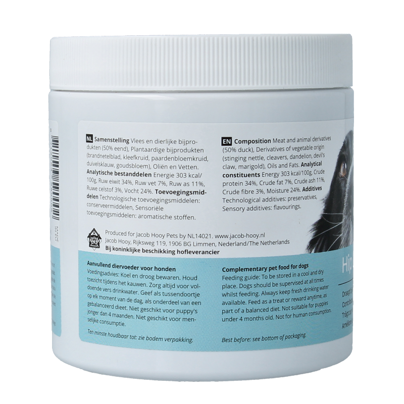 Jacob Hooy Pets Healthy dog hip & joint 80 Stuks