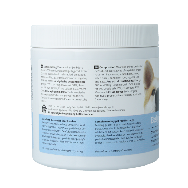 Jacob Hooy Pets Healthy dog belly support 80 Stuks