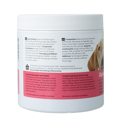 Jacob Hooy Pets Healthy dog relax mix 80.00 Stuks