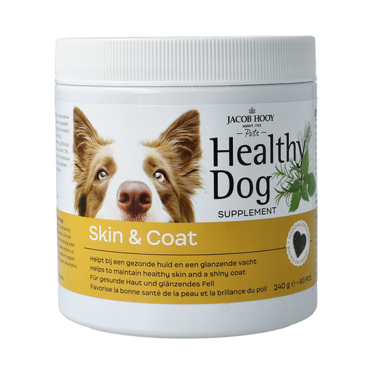 Jacob Hooy Pets Healthy dog skin & coat 80 Stuks