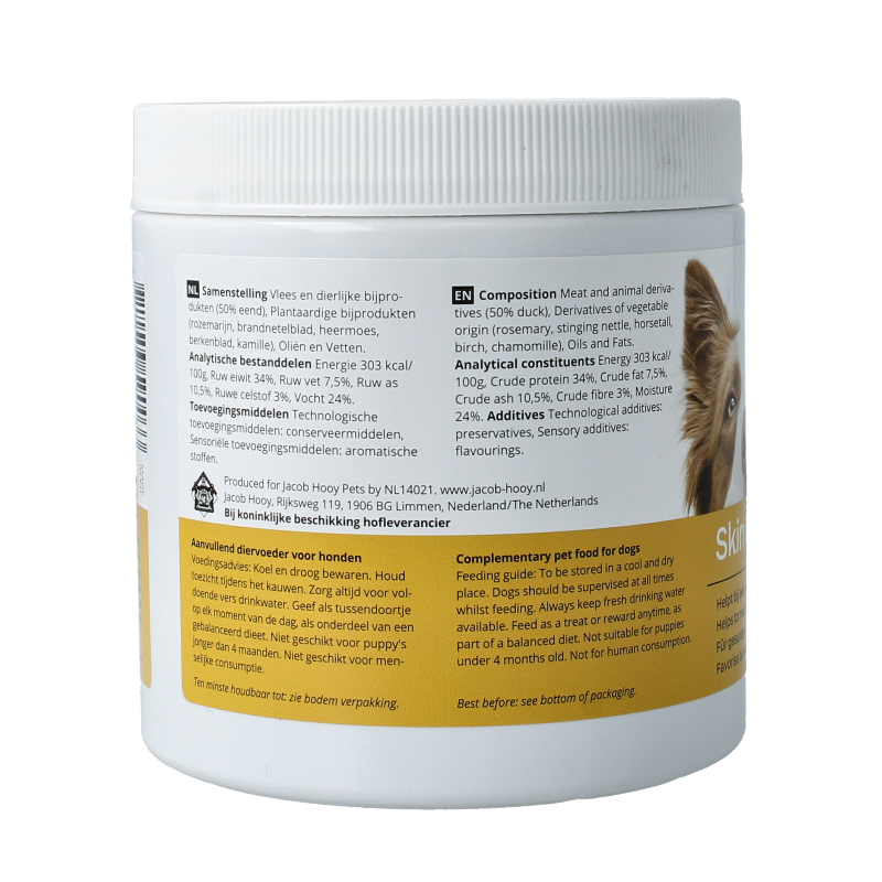 Jacob Hooy Pets Healthy dog skin & coat 80 Stuks