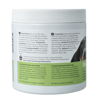 Jacob Hooy Pets Healthy dog weightcare 80.00 Stuks