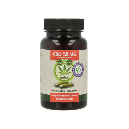 Jacob Hooy CBD Capsules 15mg 60.00 Capsules