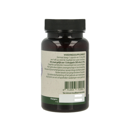 Jacob Hooy CBD Capsules 15mg 60.00 Capsules