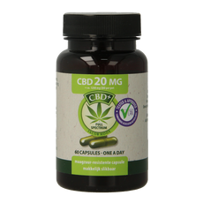 Jacob Hooy CBD Capsules 20mg 60 Capsules