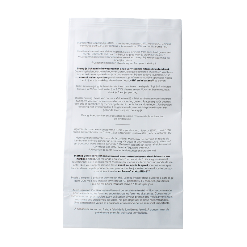 Jacob Hooy Fitness thee 70 Gram