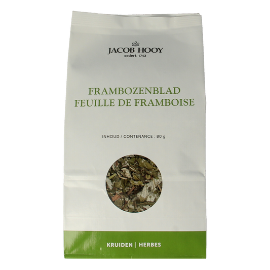 Jacob Hooy Frambozenblad 80 Gram