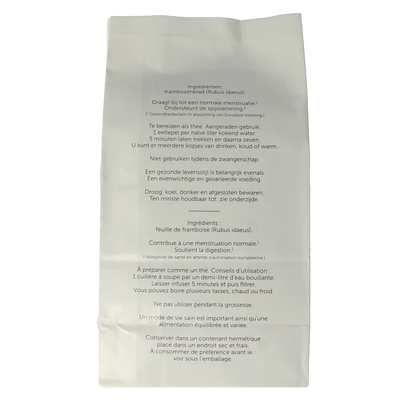 Jacob Hooy Frambozenblad 80 Gram