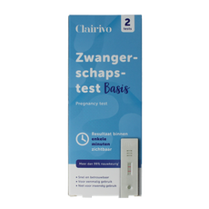 Clairivo Zwangerschapstest cassette 2.00 Stuks
