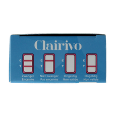 Clairivo Zwangerschapstest cassette 2.00 Stuks