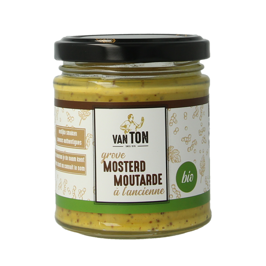 Van Ton Mosterd grof bio 170.00 Gram