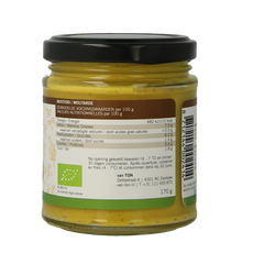 Van Ton Mosterd fijn bio 170.00 Gram