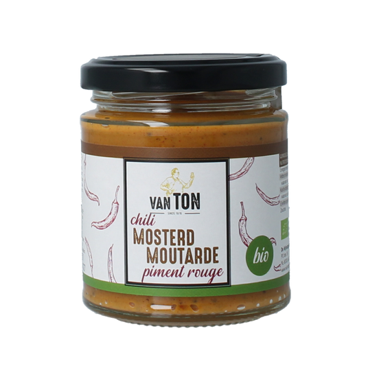 Van Ton Chili mosterd bio 170 Gram