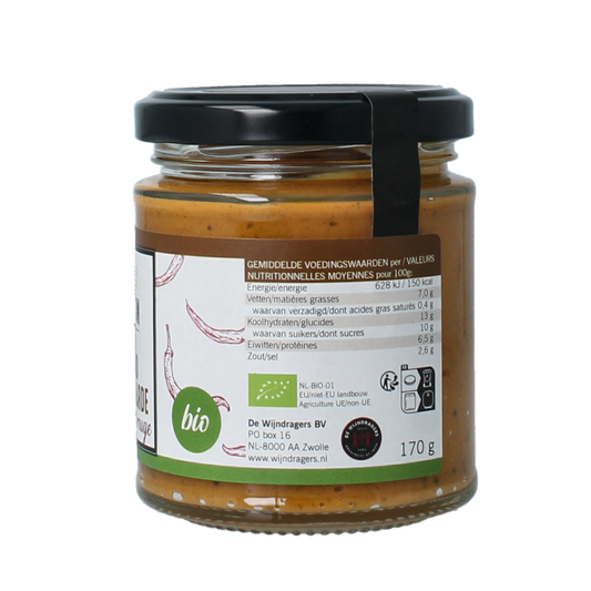 Van Ton Chili mosterd bio 170.00 Gram