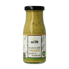 Van Ton Mosterd dille dressing bio 150.00 Milliliter