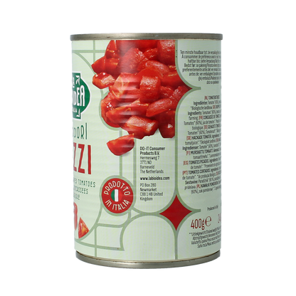 Bioidea Tomatenstukjes in blik bio 400.00 Gram