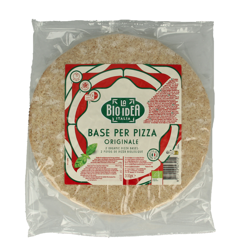 Bioidea Pizzabodems 2 stuks bio 2 Stuks