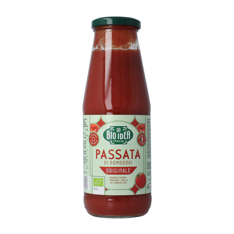 Bioidea Passata gezeefde tomaten bio 680 Gram
