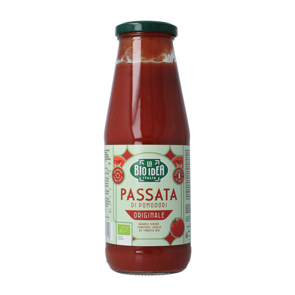 Bioidea Passata gezeefde tomaten bio 680.00 Gram