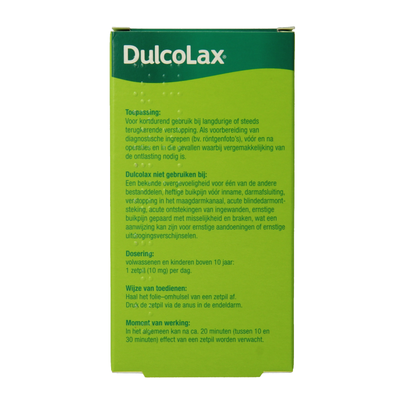 Dulcolax Bisacodyl 10mg 6 Zetpillen