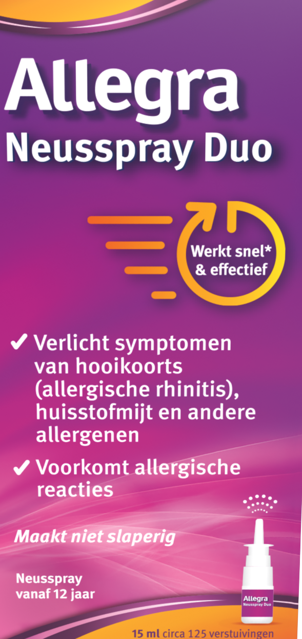 Allegra Neusspray duo 15 Milliliter