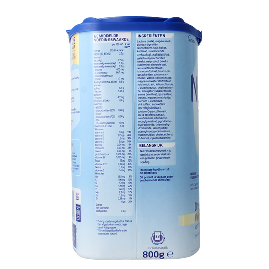 Nutrilon 4 Dreumes vanille poeder 800 Gram