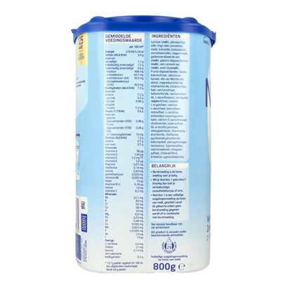 Nutrilon Volledige Zuigelingenvoeding 1 800.00 Gram