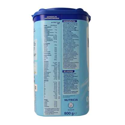 Nutrilon Standaard 2 opvolgmelk 800.00 Gram