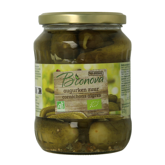 Bionova Augurken zuur bio 670.00 Gram