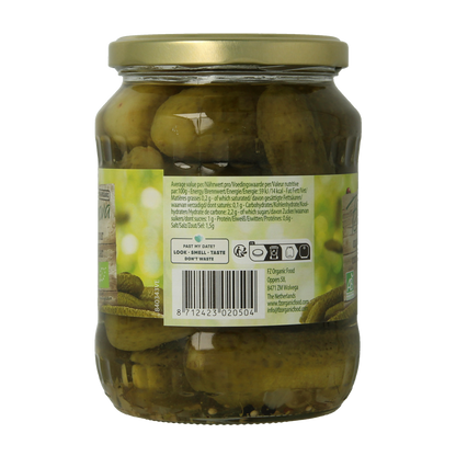 Bionova Augurken zuur bio 670.00 Gram