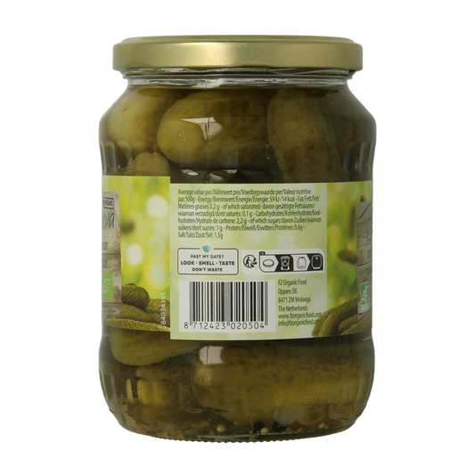 Bionova Augurken zuur bio 670 Gram