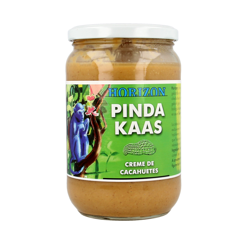 Horizon Pindakaas zonder zout eko bio 650 Gram