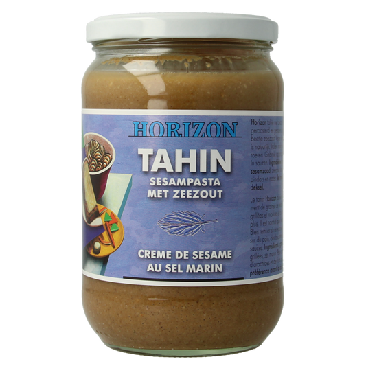 Horizon Tahin met zeezout eko bio 650 Gram