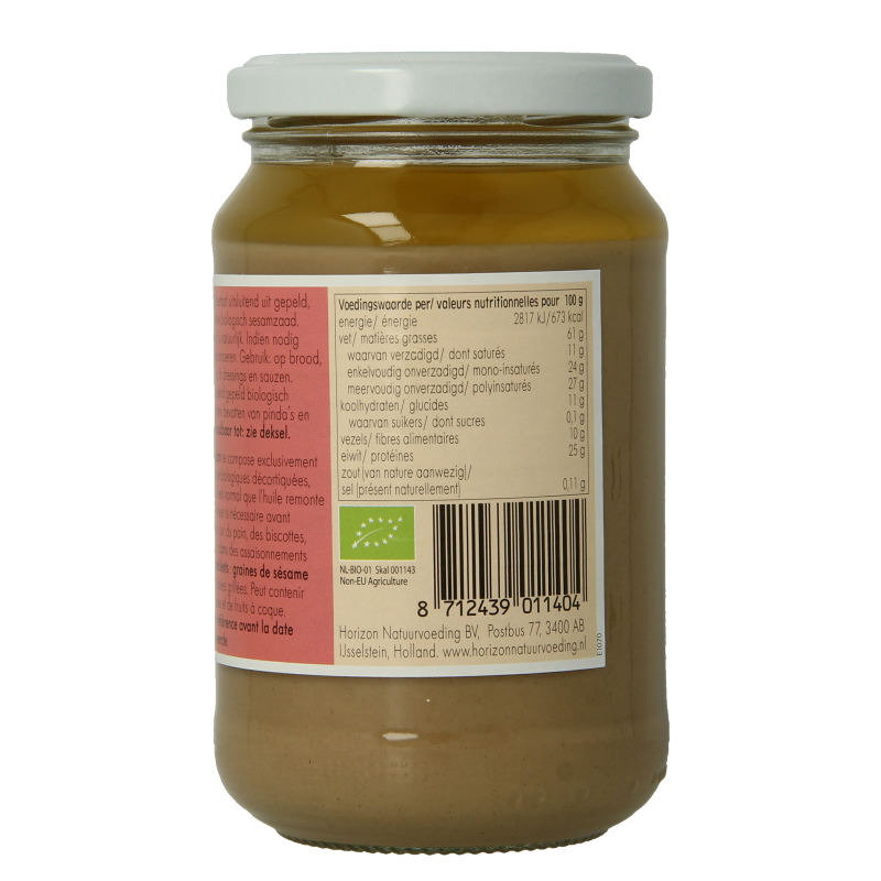 Horizon Witte tahin eko bio 350 Gram