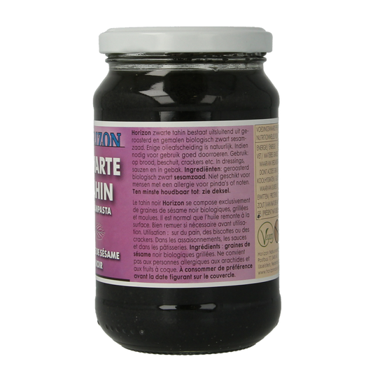 Horizon Zwarte tahin bio 350.00 Gram