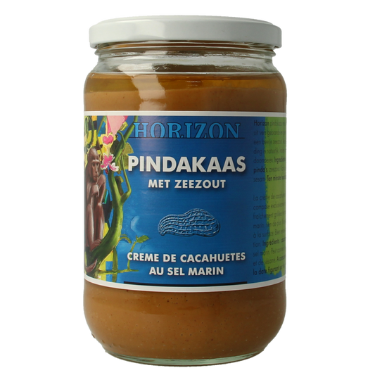 Horizon Pindakaas met zeezout eko bio 650 Gram