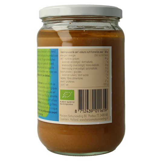 Horizon Pindakaas met zeezout eko bio 650 Gram