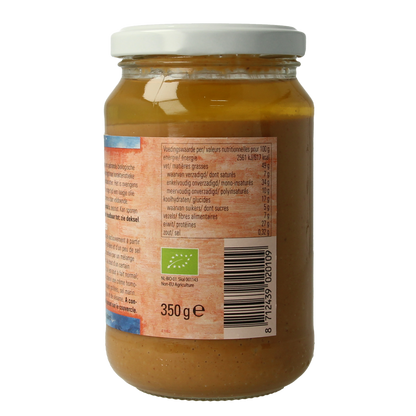 Jori Pindakaas met zout eko bio 350.00 Gram