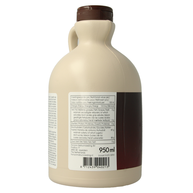 Horizon Ahornsiroop C graad eko bio 950 Milliliter