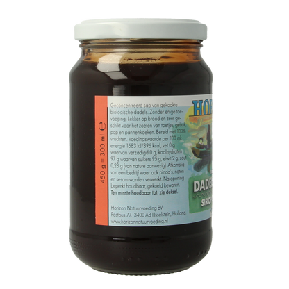 Horizon Dadelstroop eko bio 450 Gram
