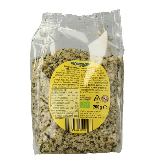 Horizon Hennepzaad gepeld bio 200 Gram