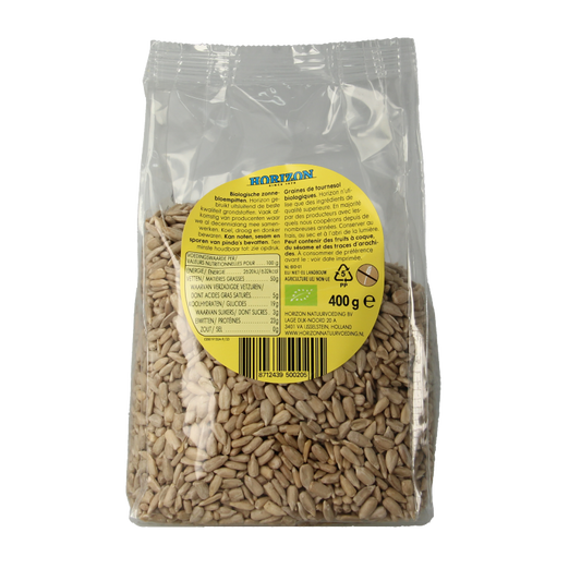 Horizon Zonnebloempitten bio 400 Gram