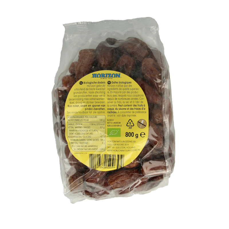 Horizon Dadels bio 800 Gram